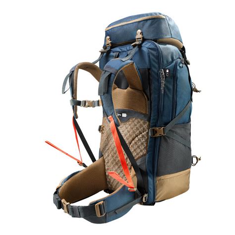 Mochila montaña y trekking viaje 70+6 L Hombre .